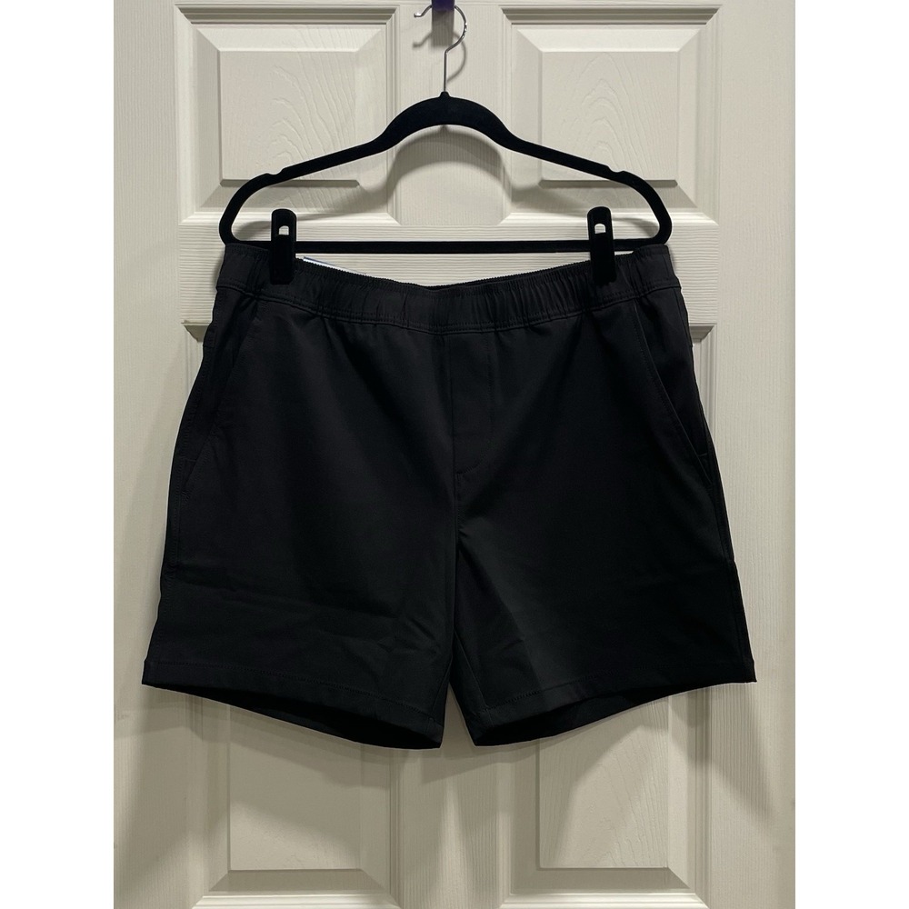 NWT Men's Member's Mark Tech Pull On Short Black L